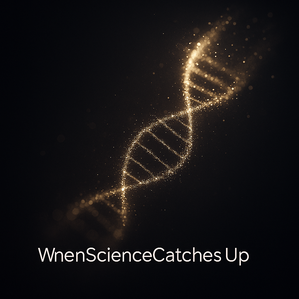 Golden DNA Helix
